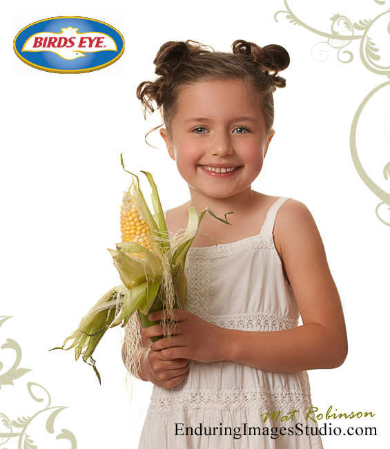 Birdseye Foods commercial photo shoot featuring child models and food. Denville, Morris County