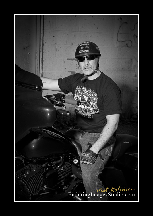 Motorcycle photographer