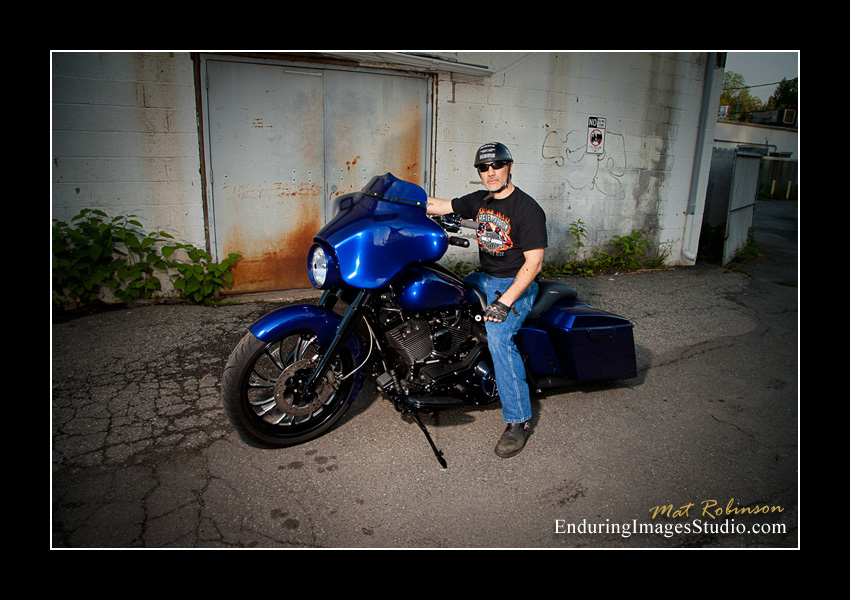 Motorcycle photographer