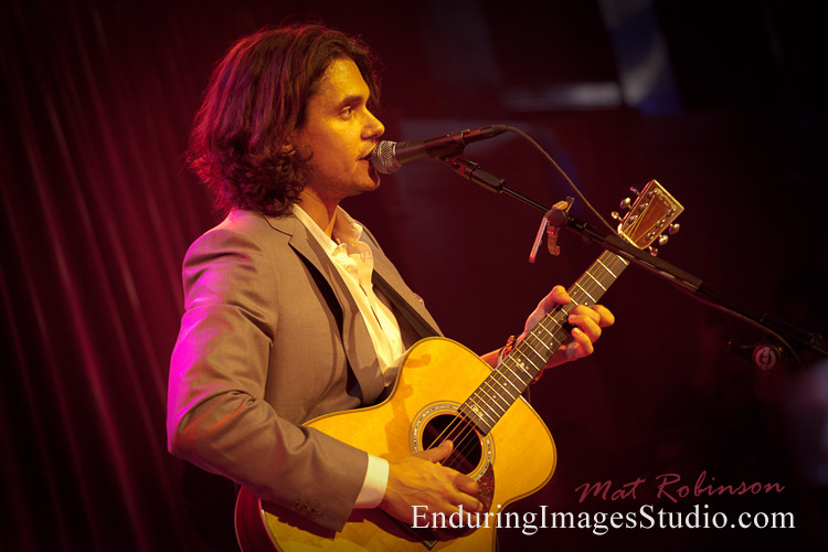 John Mayer in concert