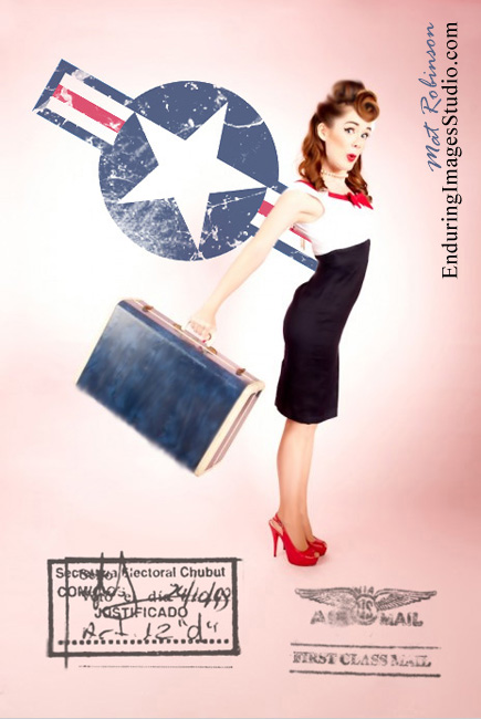 Modern day pin up posters